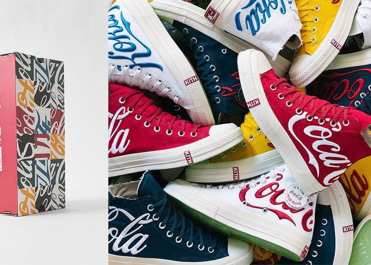 Первый взгляд: Коллаборация KITH x Coca Cola x Converse
