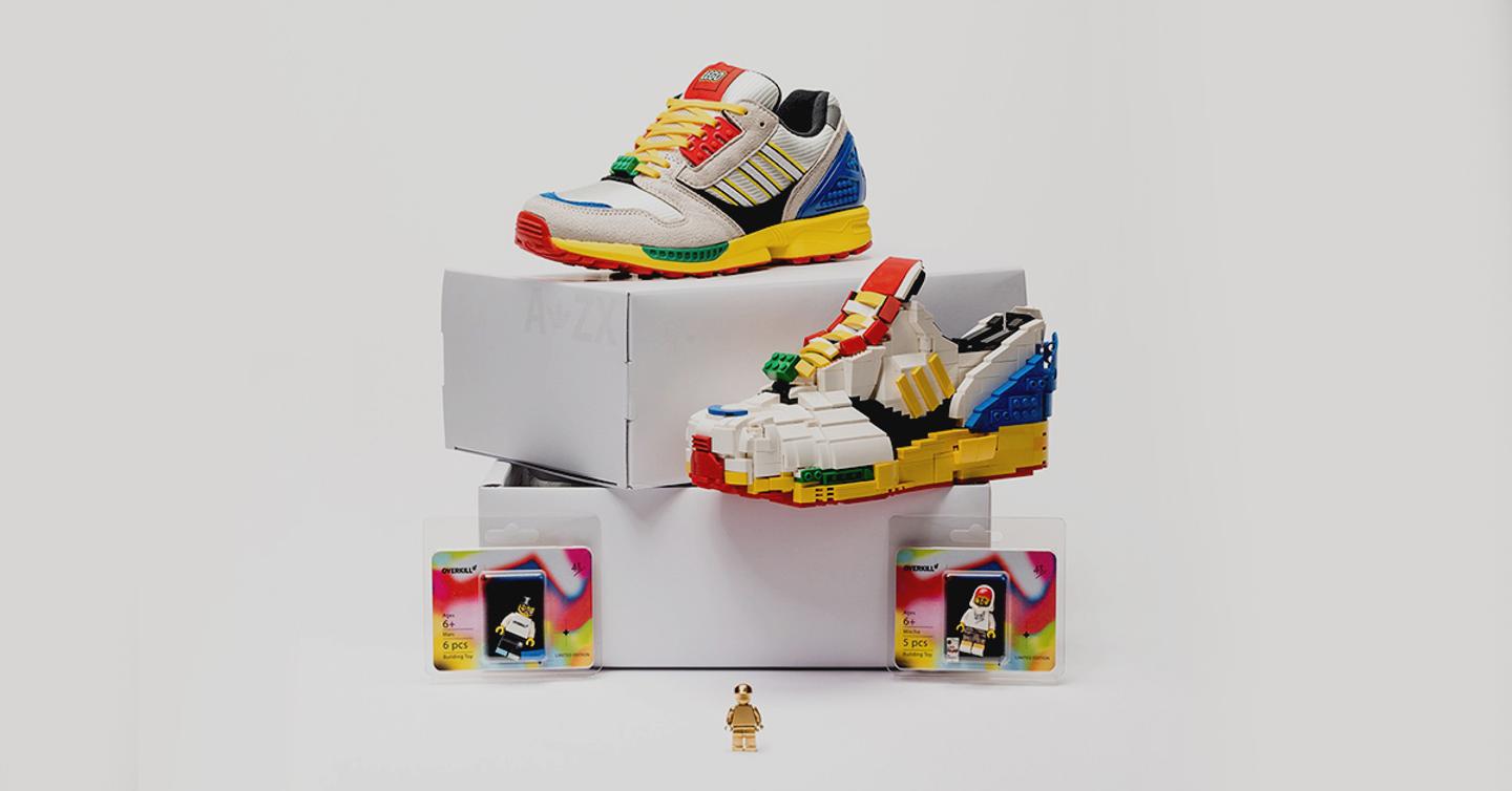 Кроссовки LEGO и adidas превратили в конструктор