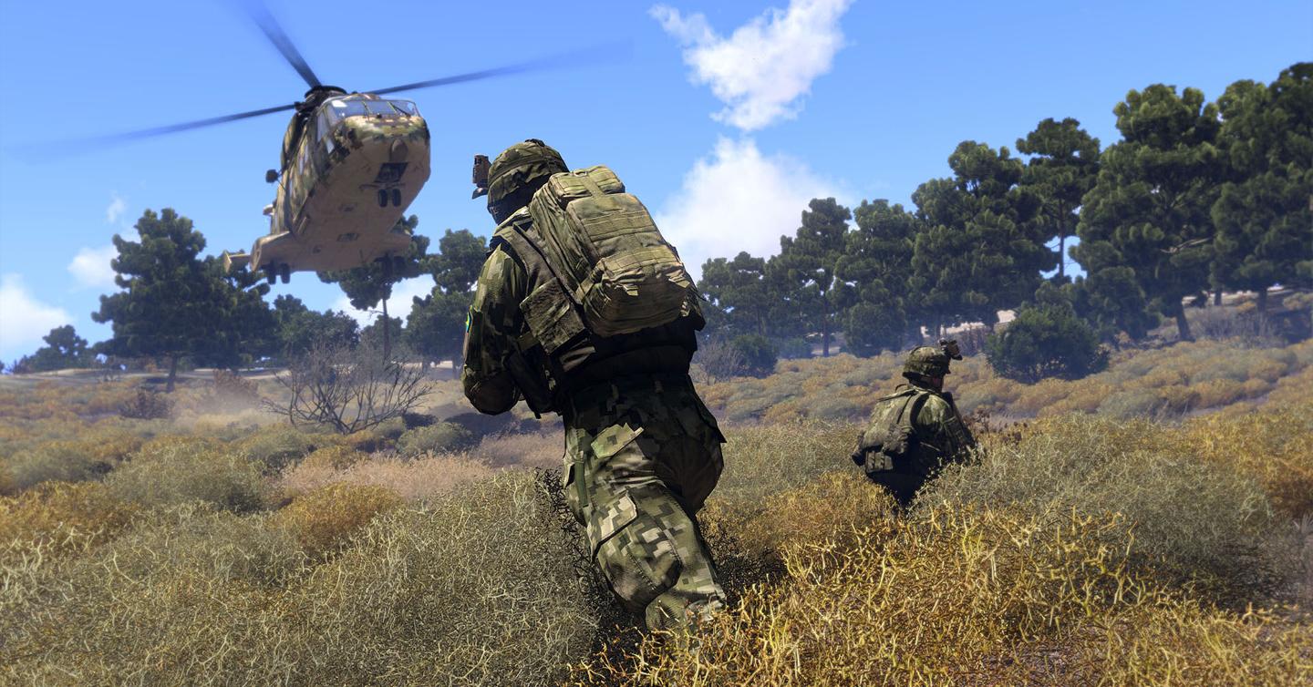 Кадр з гри ARMA3