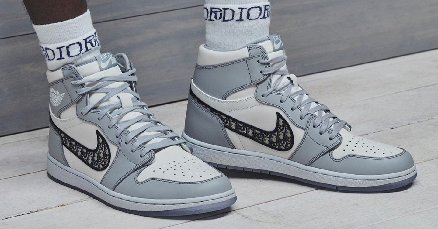 Dior и Nike показали совместные кроссовки. Это одни из самых дорогих Air Jordan 1