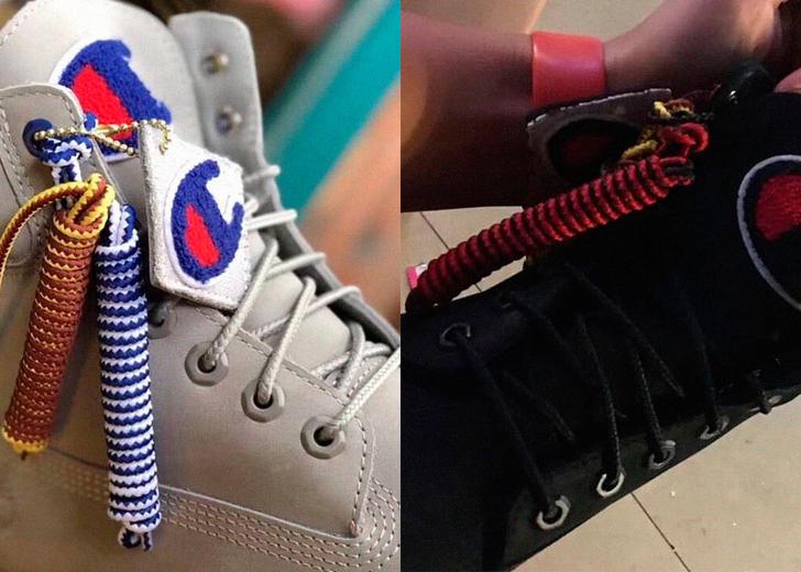 Первый взгляд: Ботинки Champion x Timberland