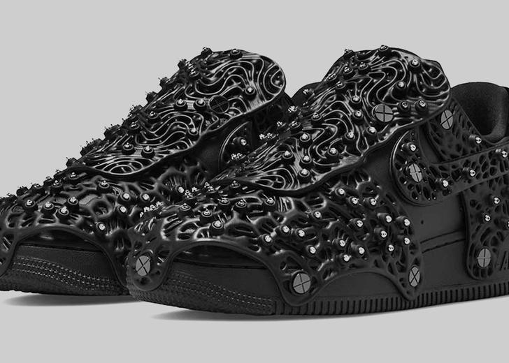 Первый взгляд: Кроссовки Nike Air Force 1 с кристаллами Swarovski