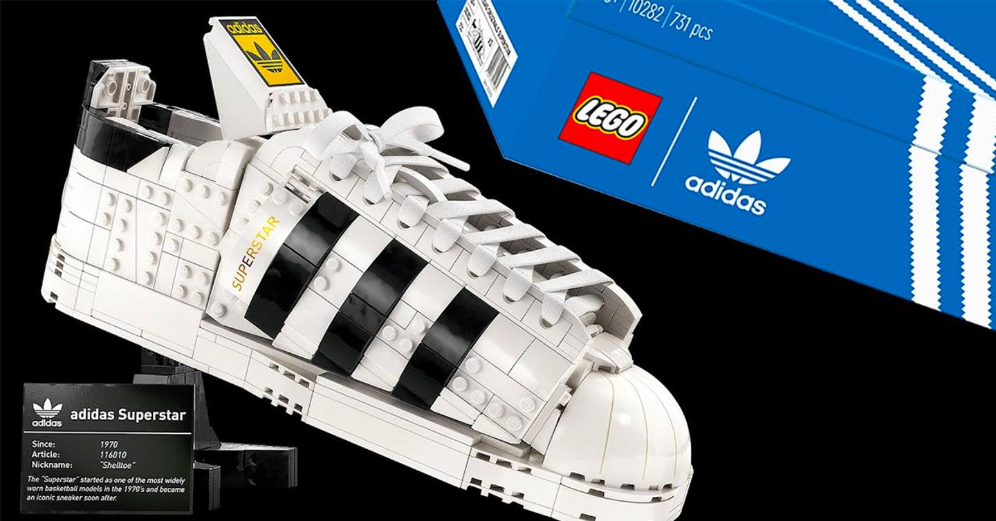 Первый взгляд: Как выглядят adidas Superstar из коллаборации с Lego