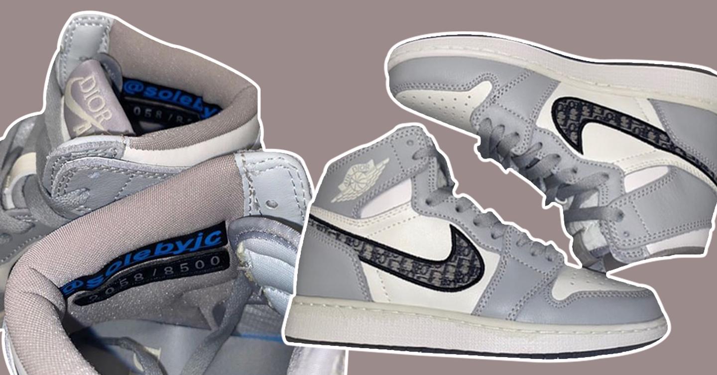 dior-nike-dtf-magazine Фейковые Dior x Air Jordan создали по фото в Инстаграме. Скопировали даже ник аккаунта