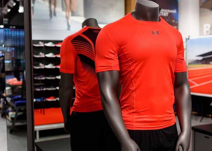 Как выглядит первый магазин Under Armour в Украине