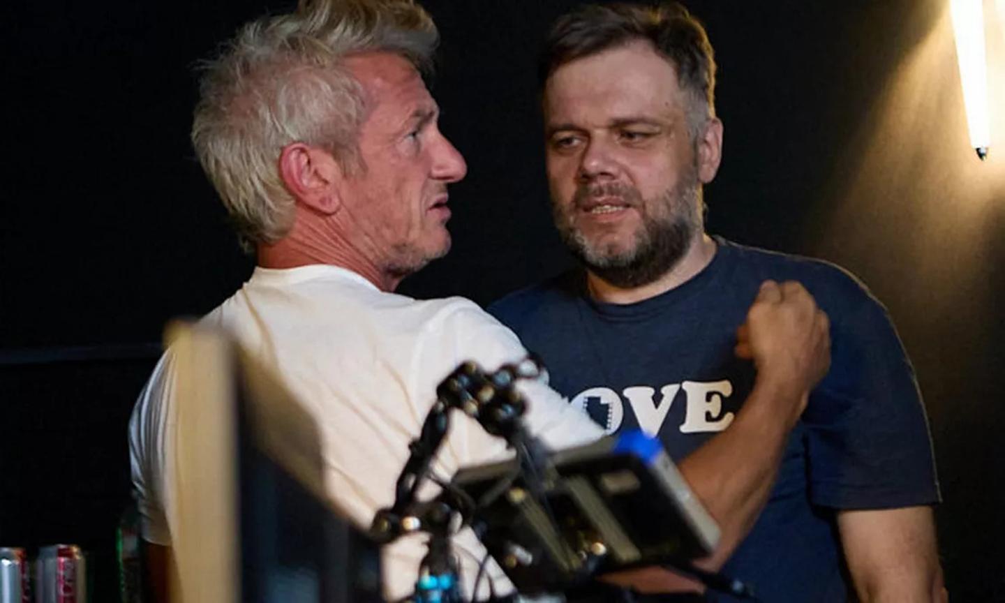 Myroslav Slaboshpytskyi directed part of an anthology film about the war in Ukraine. Sean Penn played in it