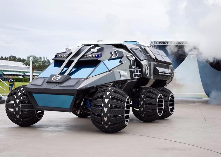 nasa_mars_rover_concept NASA показало внедорожник для Марса