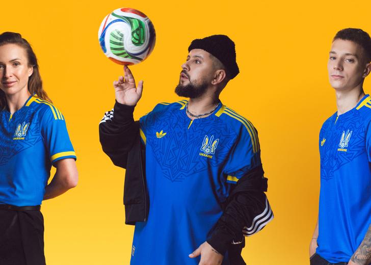 Нова виїзна форма збірної України з футболу від adidas