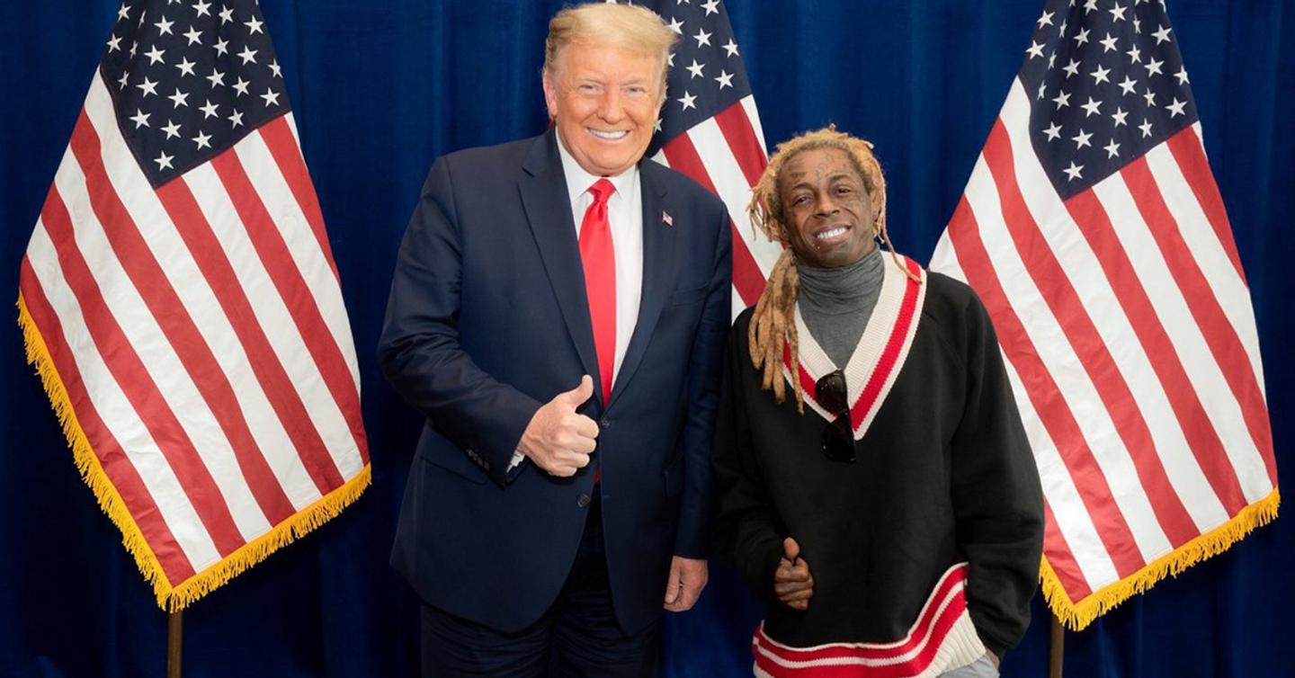 Дональд Трамп помиловал рэперов Lil Wayne и Kodak Black