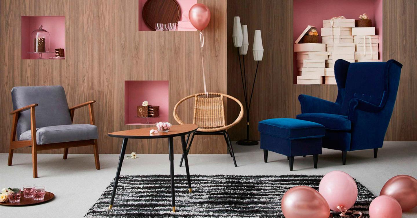 IKEA отметит 75-летие коллекцией винтажной мебели