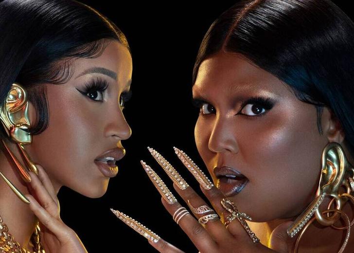 Cardi-B-Lizzo-dtf-magazine Много золота, украшения Schiaparelli и греческая мифология в клипе Cardi B и Lizzo
