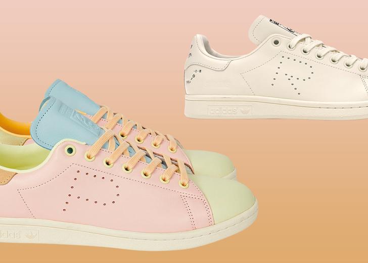 Palace и adidas выпустили совместные Stan Smith. Они похожи на модель Рафа Симонса
