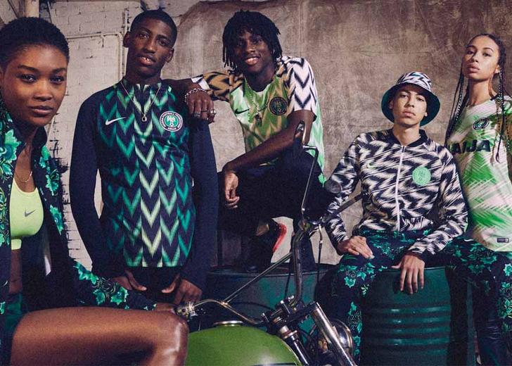 Nike создали форму для сборной Нигерии по футболу