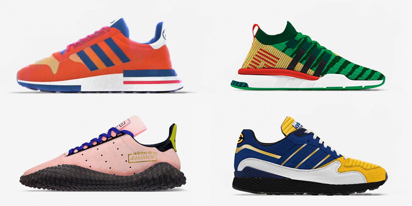 Первый взгляд: Силуэты adidas x «Dragon Ball Z»