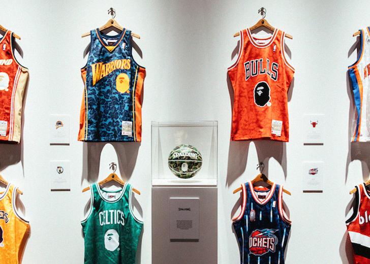 Первый взгляд: Коллаборация NBA и BAPE