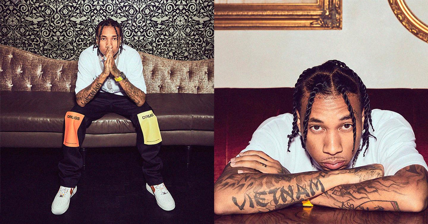 Tyga снялся в кроссовках украинского кастомайзера