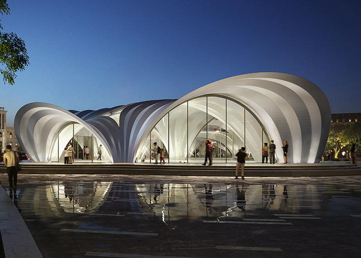 zahahadid-dnipro-metro-dtf-magazine Архитектурное бюро Захи Хадид показало проект новых станций метро в Днепре