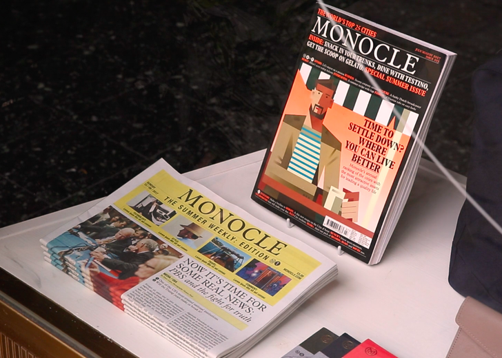 Monocle запускает еженедельную газету