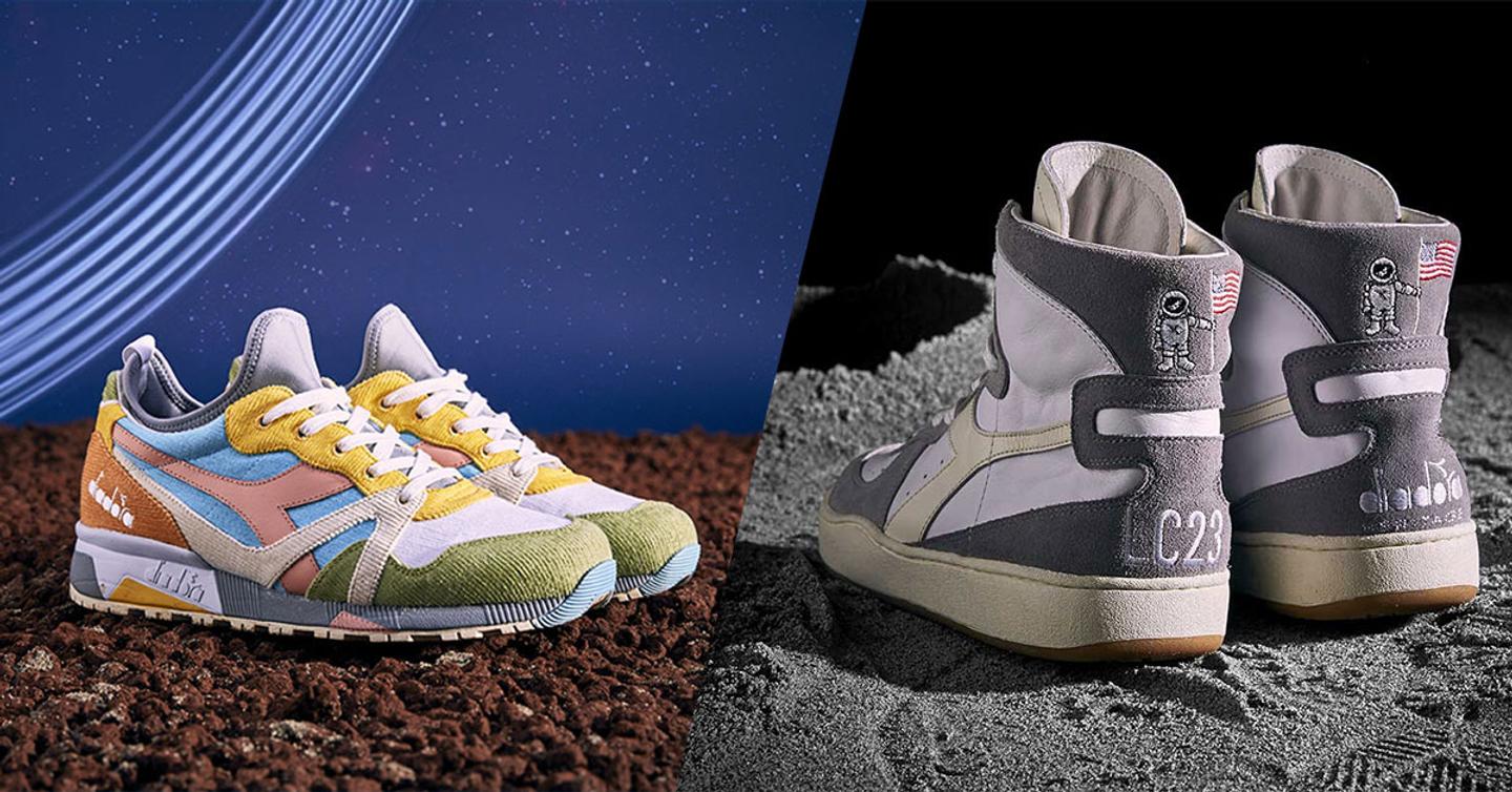 Первый взгляд: Космическая коллаборация Diadora и LC23