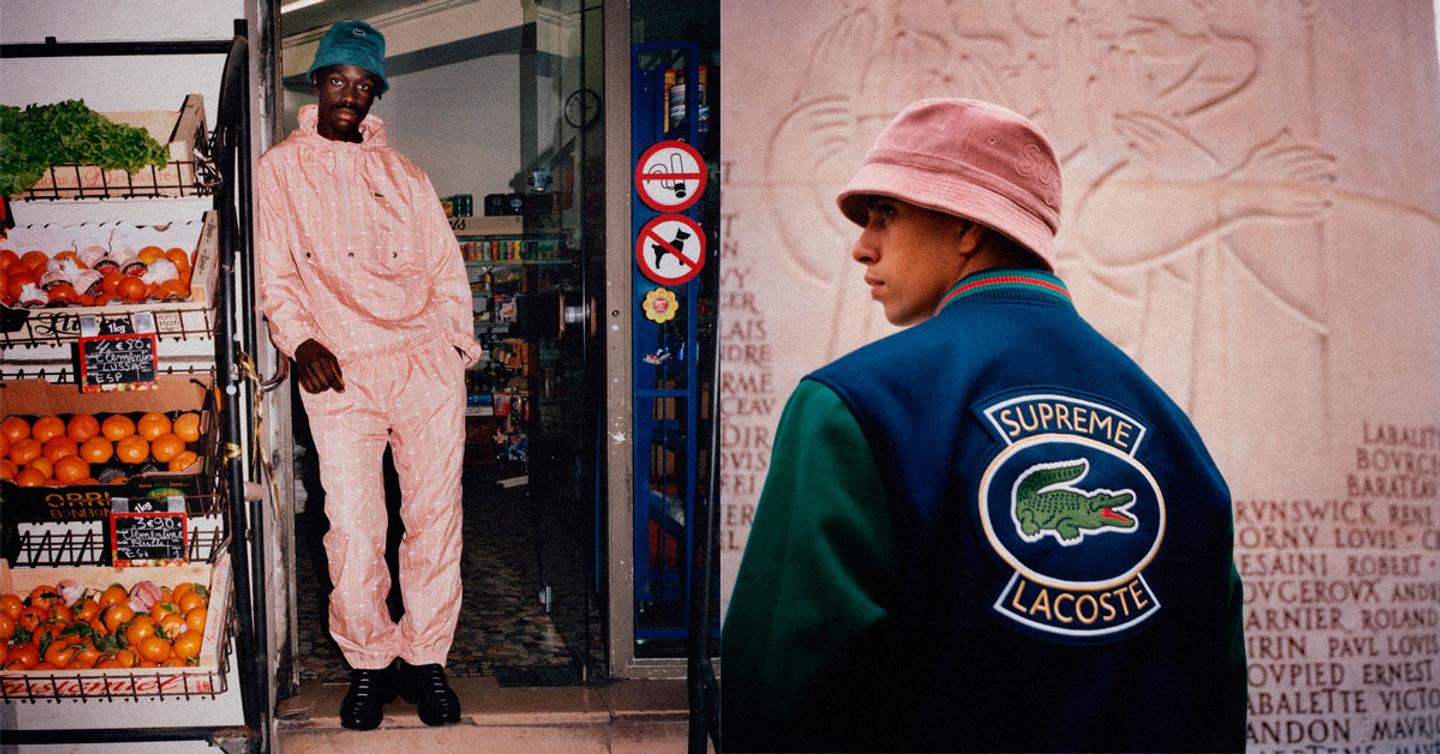 Первый взгляд: Коллекция Lacoste x Supreme