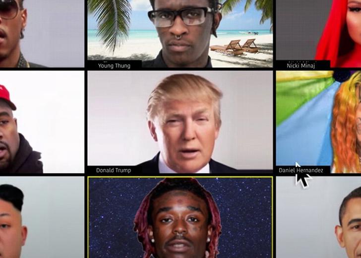 Lil Uzi Vert выпустил клип с Трампом, Обамой, Ким Чен Ыном и 6ix9ine
