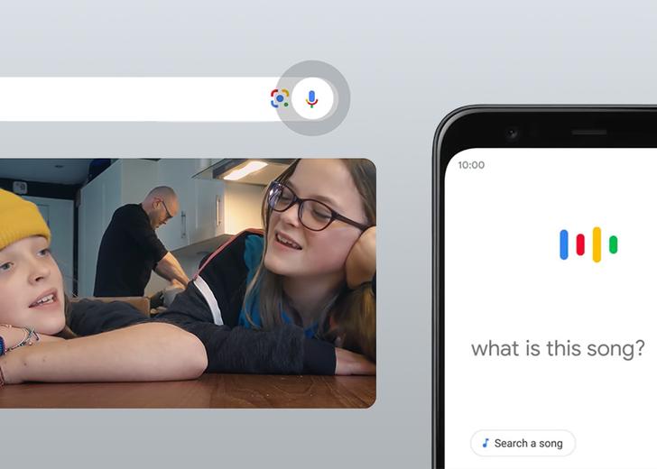 Теперь в Google можно найти песню, напевая ее мотив