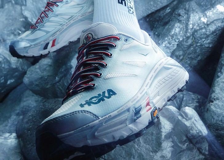 Французский бренд Hoka One One и Moncler выпустили совместные кроссовки