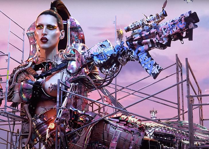 Odesa artist stanislover created the designs for the new Arca music video