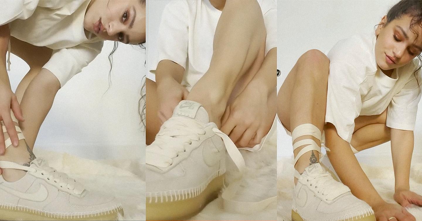 Rosalía тизерит коллаборацию с Nike. Это кроссовки-эспадрильи