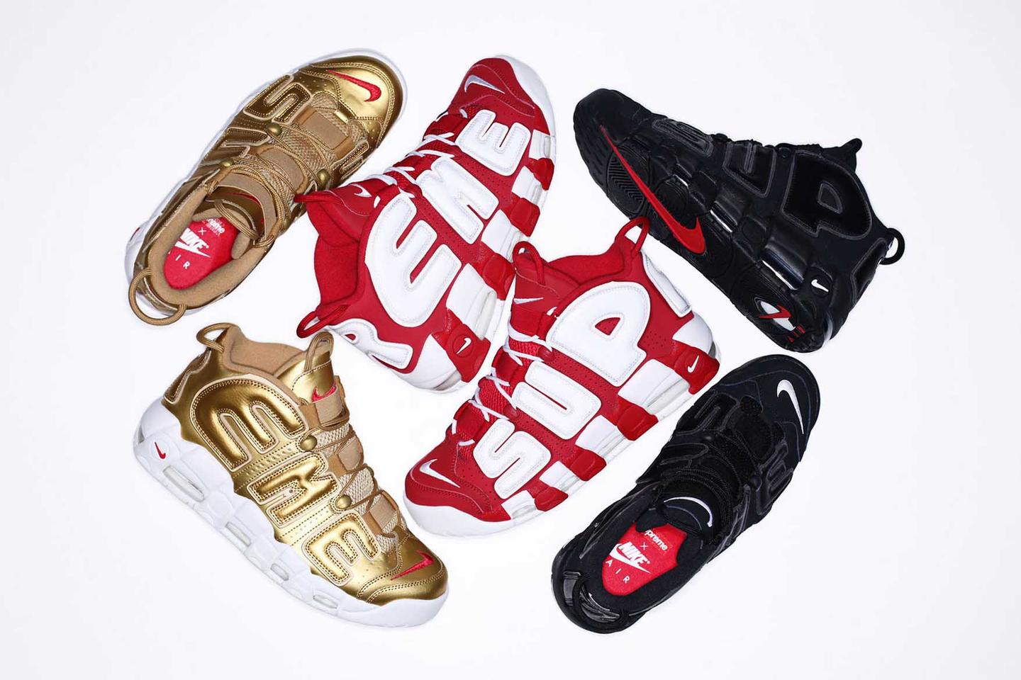 Релиз недели. Кроссовки Air More Uptempo от Supreme и Nike