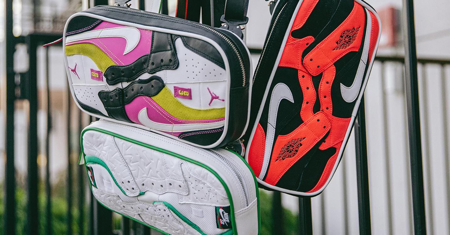ceeze-nike-jordan-dtf-magazine Как выглядят сумки из кроссовок Nike и Jordan