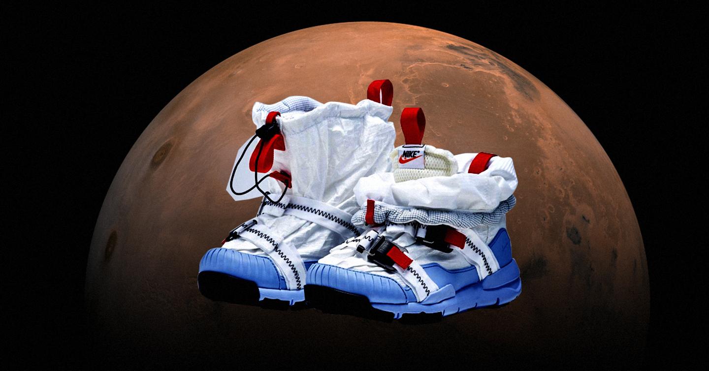 Первый взгляд: Коллаборация Tom Sachs x Nike Mars Yard Overshoe