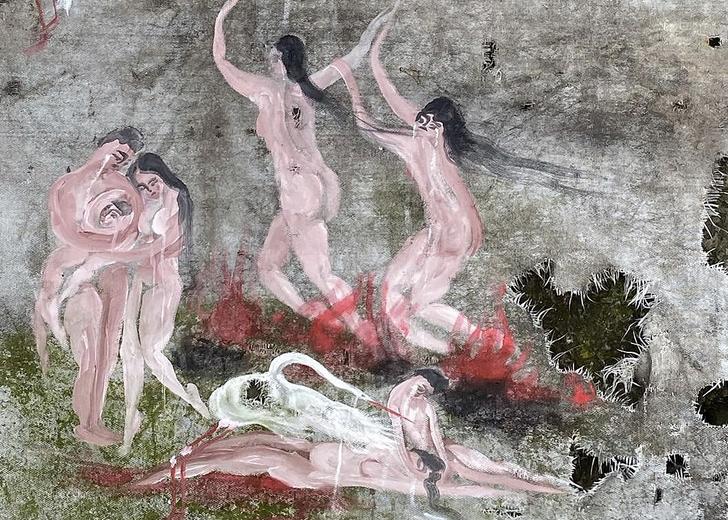 Meet Sana Shahmuradova: aggressiveness and sacred nudity in the works of the Odesa artist