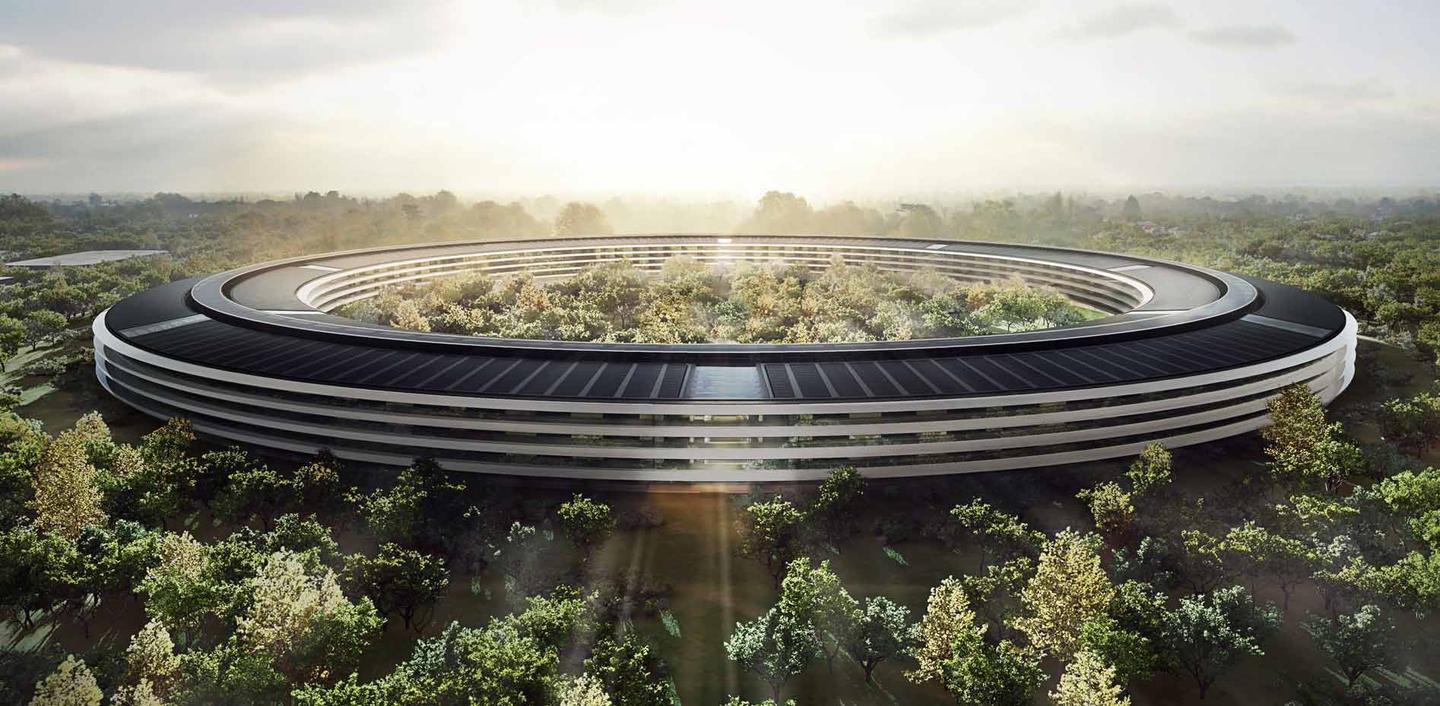 Первый взгляд: как выглядит Apple Park внутри
