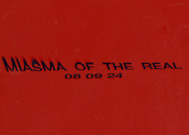 Афіша нового концерту з серії Miasma of the Real