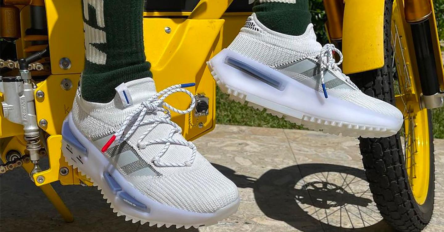 adidas-NMD-S1-Model-dtf-magazine Первый взгляд: Футуристичные кроссовки adidas и Фаррелла Уильямса