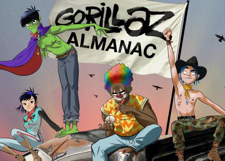 Gorillaz выпустят книгу к 20-летию группы