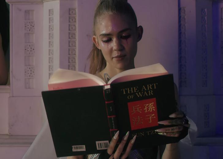 grimes-dtf-magazine «Искусство войны»: Слушайте новый сингл Grimes и смотрите клип