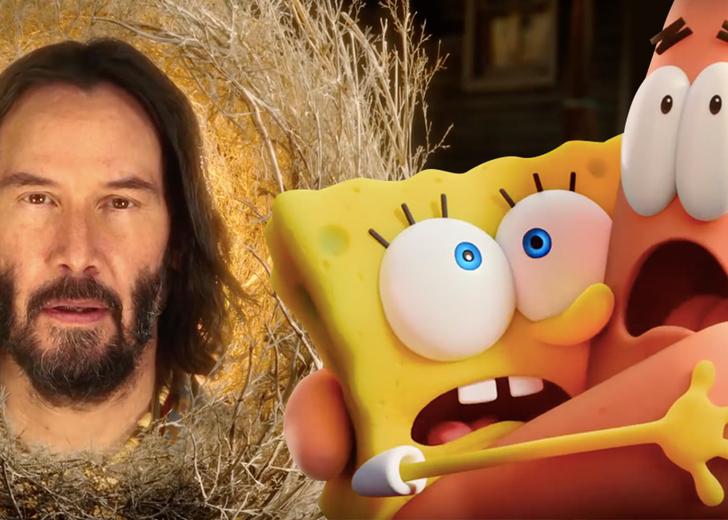bob-dtf-magazine Смотрите первый трейлер спин-оффа «Губки Боба». Там есть голова Киану Ривза
