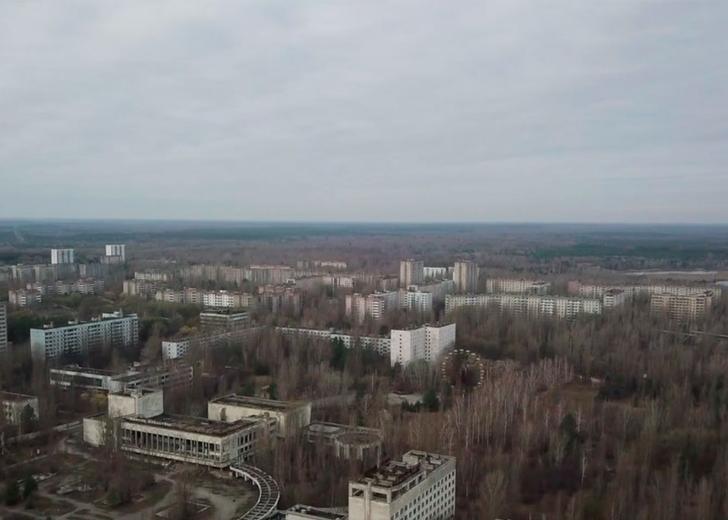 VICELAND показал Чернобыльскую зону с высоты птичьего полета