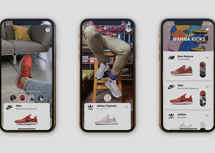 vr-kicks-cover-dtf-magazine (1) Создано приложение, которое позволяет «примерить» кроссовки с помощью смартфона