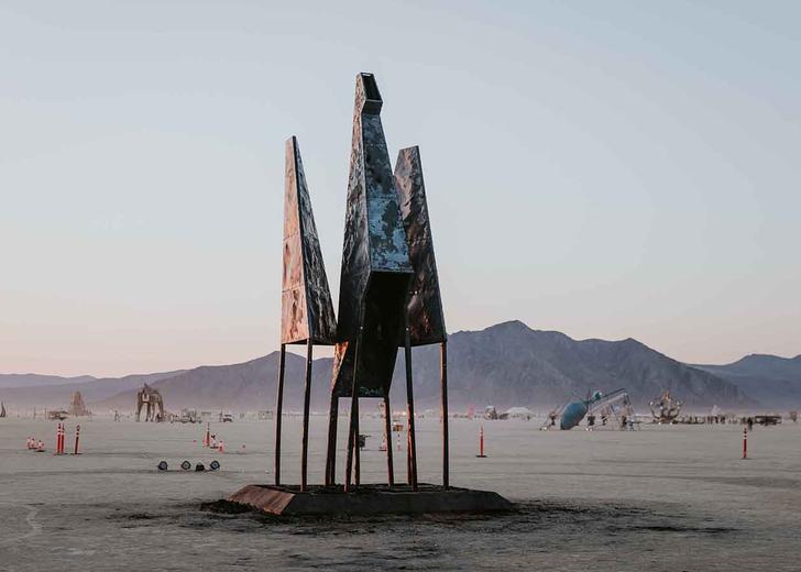 Тризуб-фенікс: що треба знати про українську інсталяцію на Burning Man 2023