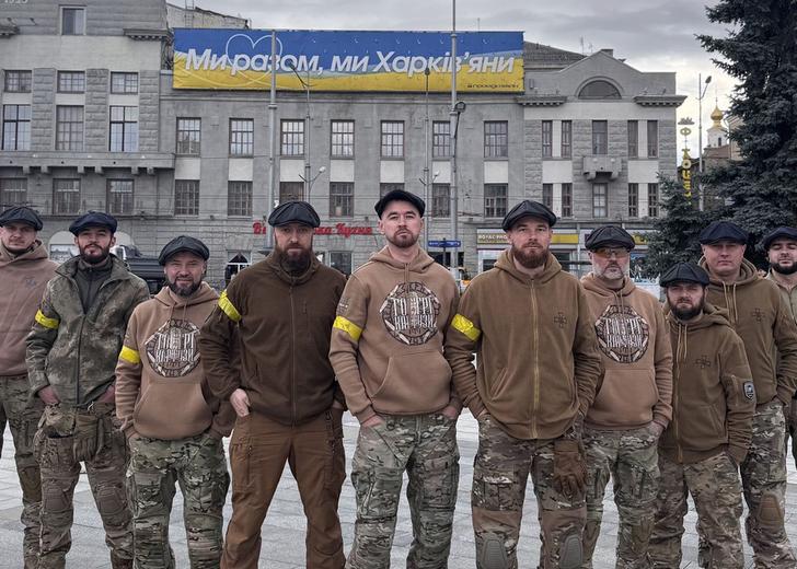 Бійці підрозділу Гострі картузи