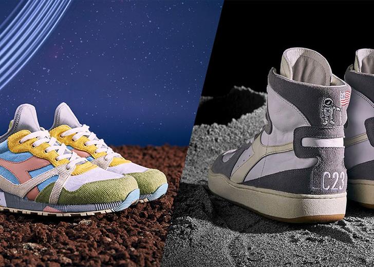 Первый взгляд: Космическая коллаборация Diadora и LC23
