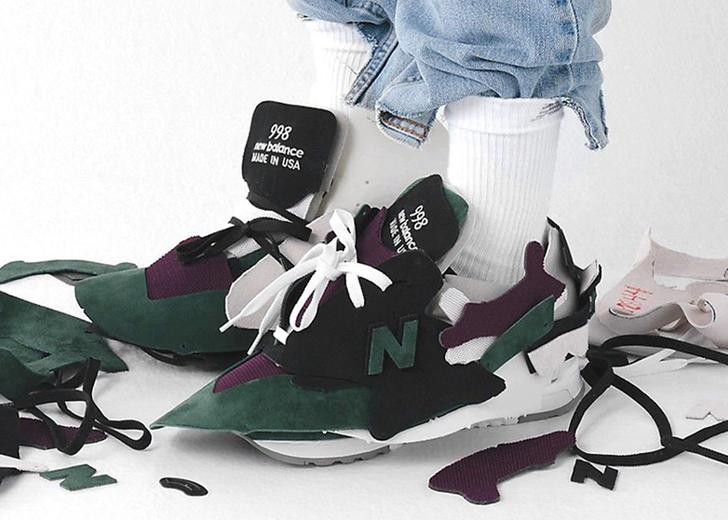 New Balance создал кроссовки из остатков других кроссовок
