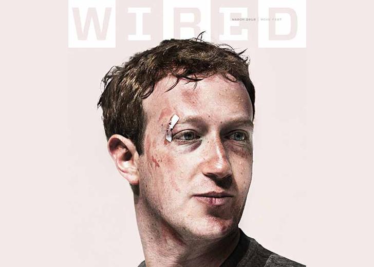 wired Журнал WIRED «избил» Марка Цукерберга для обложки нового номера