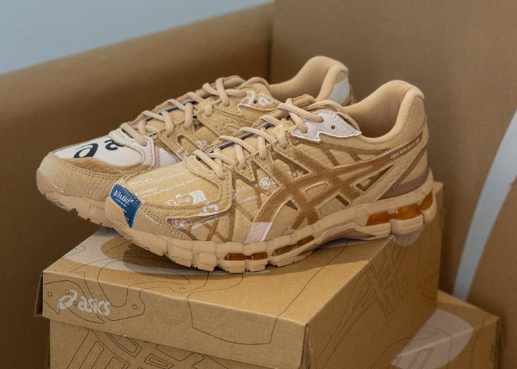 «Картонні» кросівки ASICS та Doublet