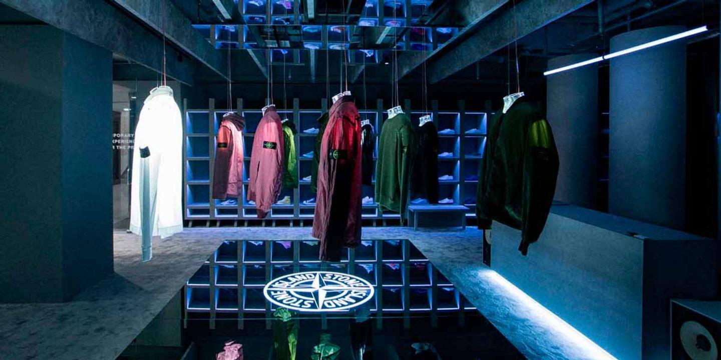 Первый взгляд: Поп-ап стор HBX x Stone Island