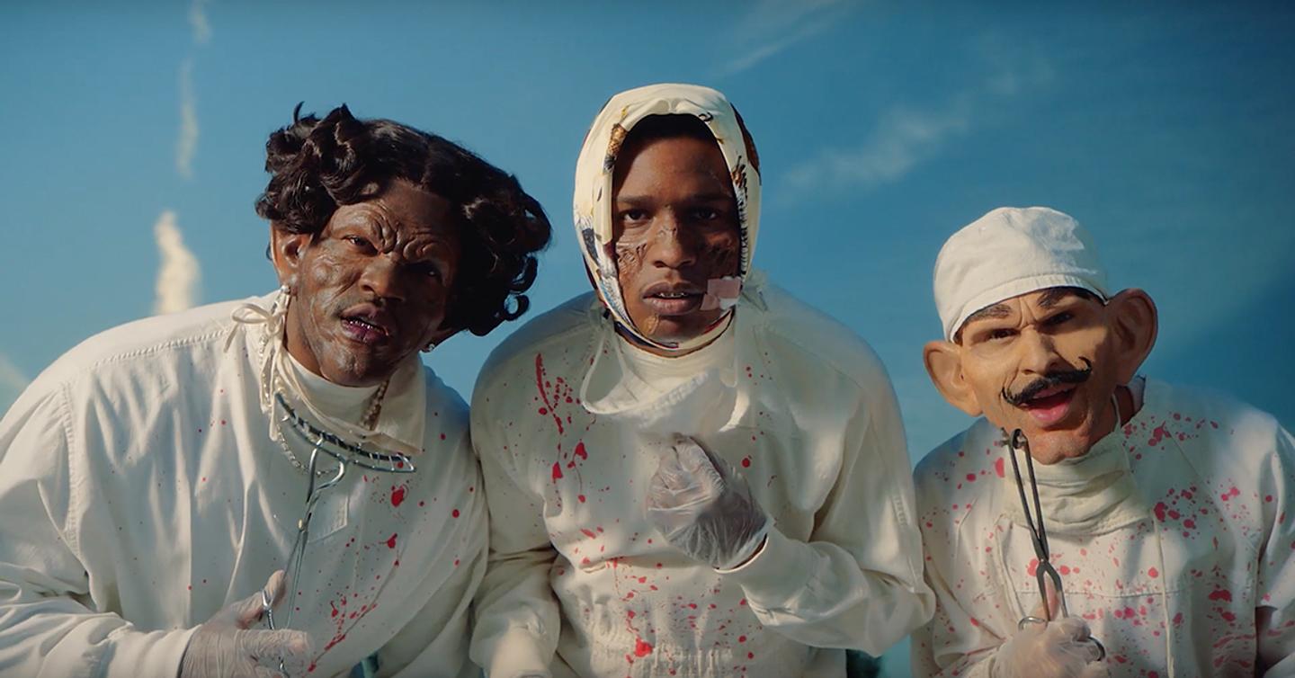 Бабушки и злые копы: Смотрите новый клип A$AP Rocky
