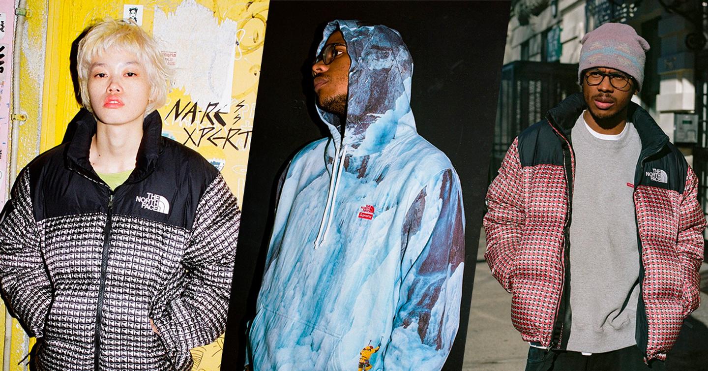 Supreme и The North Face показали лукбук новой совместной коллекции
